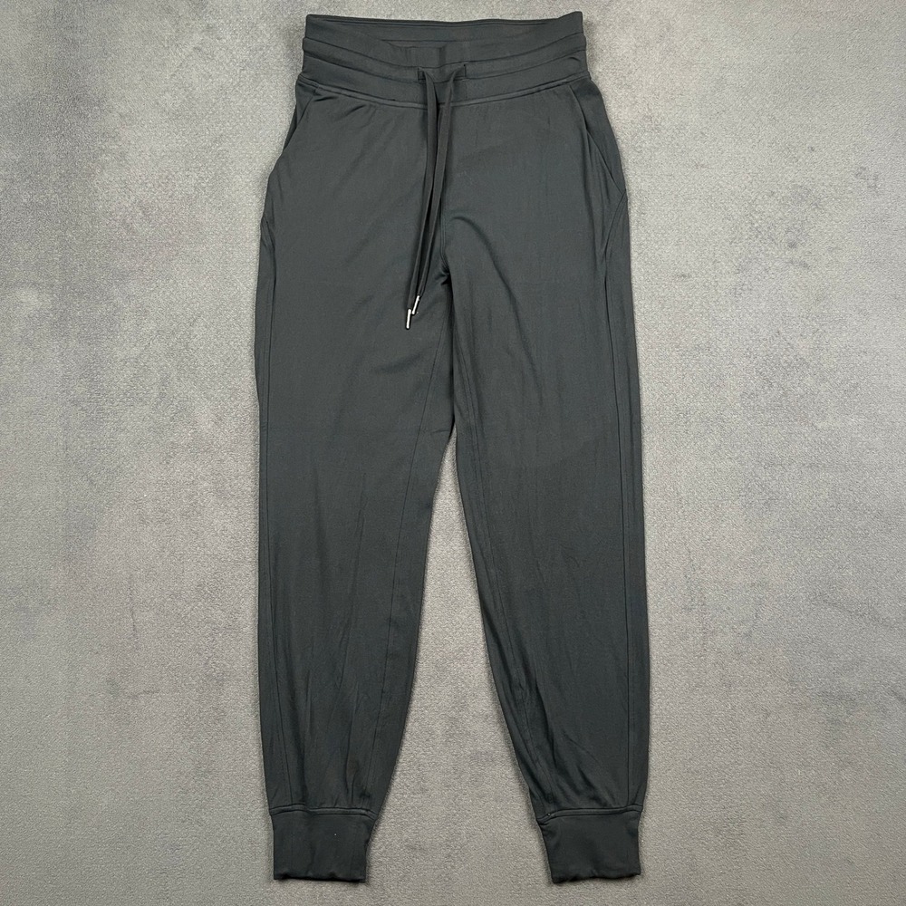Lululemon Ready to Rulu Jogger Womens 4 Black High Rise Nulu Sweatpants